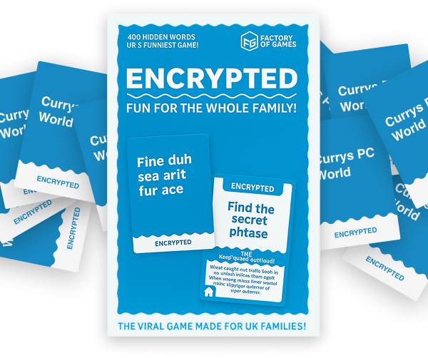 Encrypted | UK Family Edition – FactoryOfGames.co.uk
