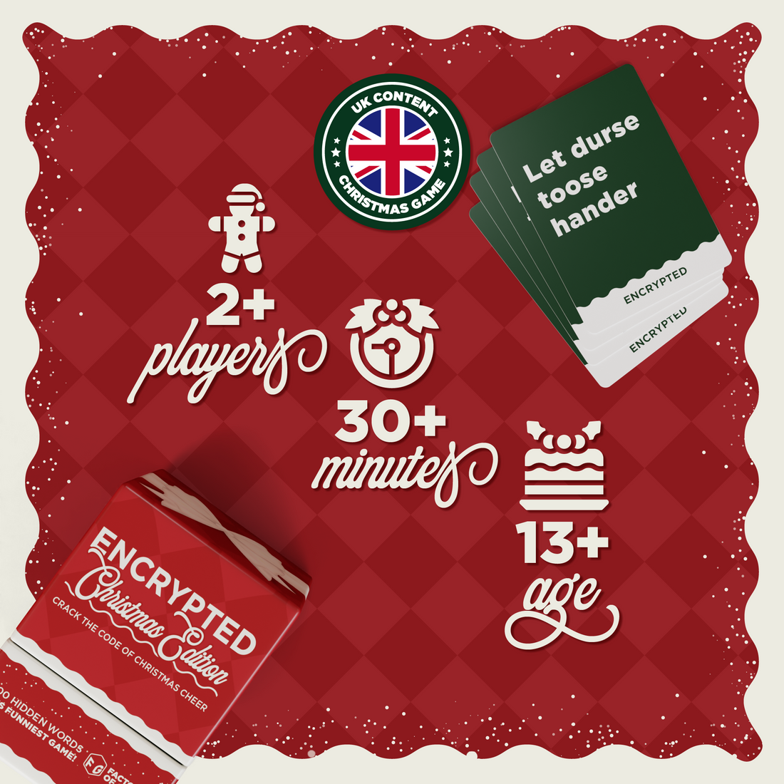 Encrypted | Christmas Expansion – FactoryOfGames.co.uk
